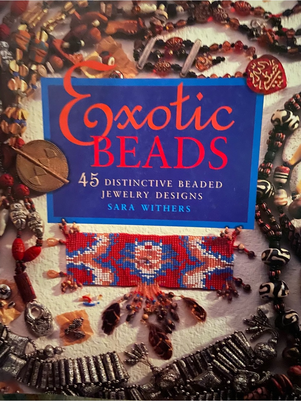 Exotic Beads craft crafts Book beading bead beadwork make beaded jewelry design